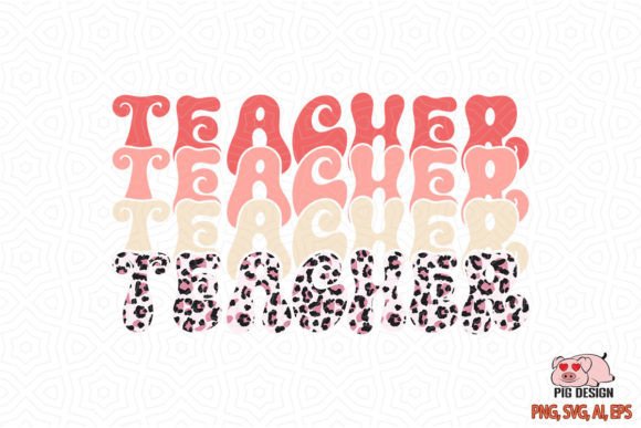 Boho Leopard Teacher Valentine Day SVG: A Versatile Graphic Design Asset for Content Creators
