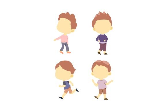 Child Boy Graphics: A Freebie for Polished Editorial and Web Design