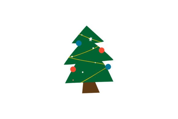 Christmas Tree Icon: Graphics for Freebies