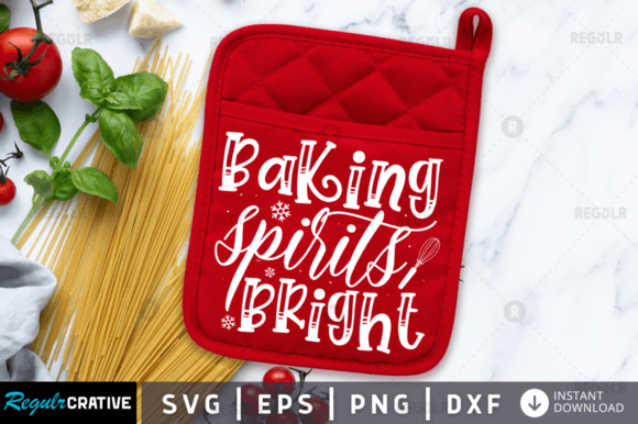 FREE Baking Spirits Bright Svg Design