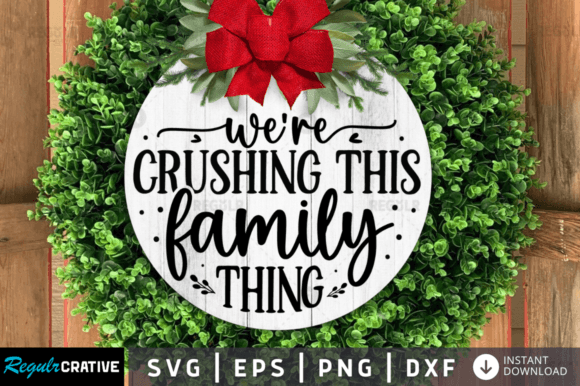FREE We Re Crushing This Svg Design