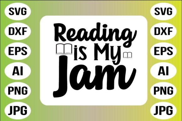 Reading is My Jam Graphics: A Versatile Craft for Modern Branding