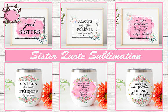 Sister Quotes Bundle: Graphics & Crafts