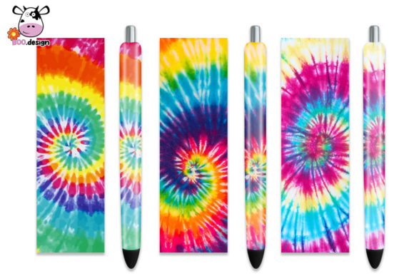 Tie Dye Pen Wrap: Graphics for Creative Crafts