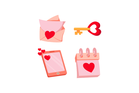 Valentine Romantic Graphics Freebies